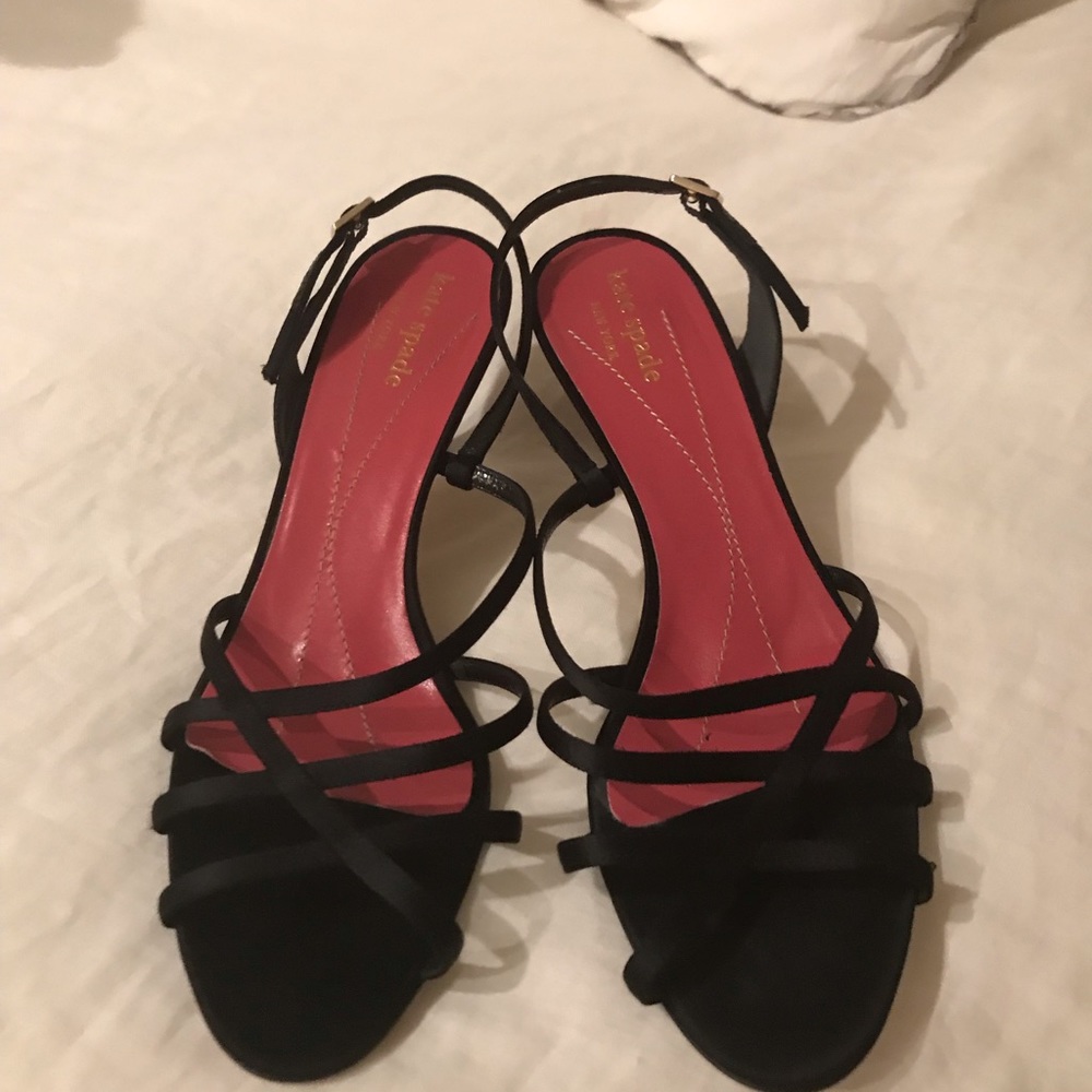 Kate Spade satin evening shoes